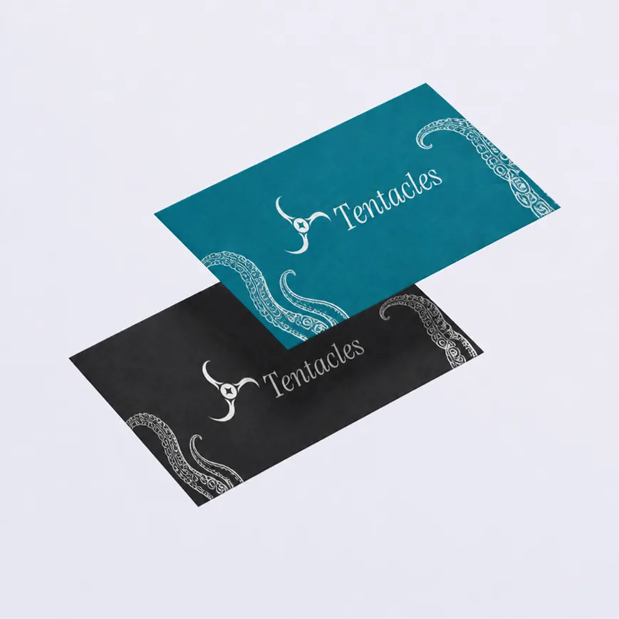 Tentacles brand applied — print
